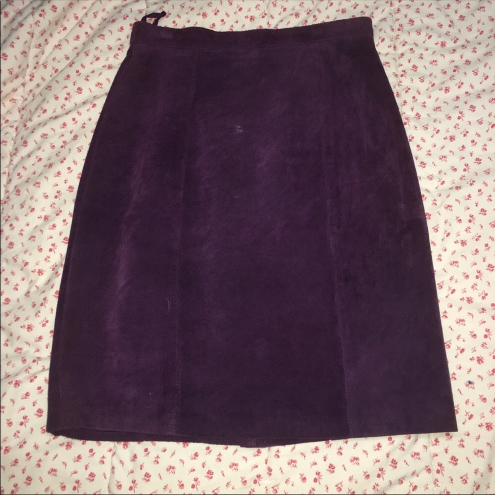 💐Leather Skirt💐